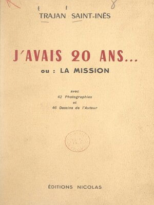 cover image of J'avais 20 ans...
